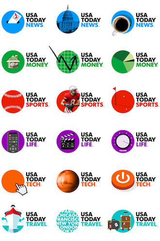 USA Today - Dynamic Logos