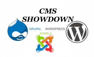 The CMS Showdown - Drupal, Joomla and WordPress