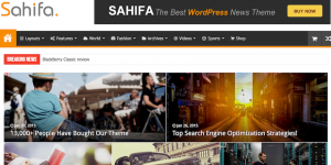 Sahifa WordPress Magazine Style Theme