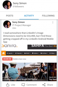 LinkedIn Mobile App - Image 531x400 cropped