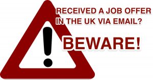 Beware of Employment Scams