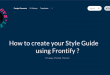 Create Style Guide using Frontify