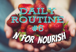 Daily Routine - Nourish - Eating Healthy Food